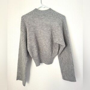 Forever 21 Sweater Women’s S Gray Mock Neck Pullover NWT